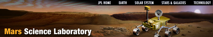 Mars Global Surveyor Banner